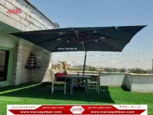 سایبان چتری مربعی