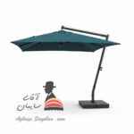 سایبان چتری پایه کنار هشت ضلعی