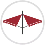 سایبان بازویی دوطرفه